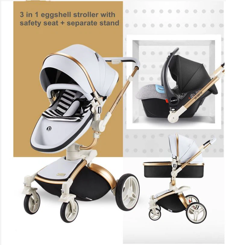 pink baby egg pram